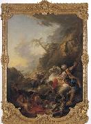 Francois Boucher The Leopard Hunt oil painting artist